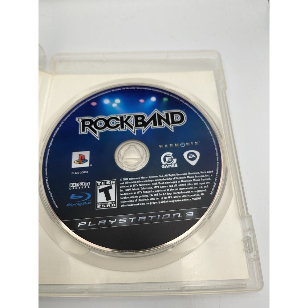 Rock Band (Sony PlayStation 3, 2007) Tested - Picture 3 of 6
